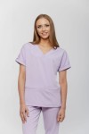Bluzka medyczna damska BASIC kolor Lavender Mist