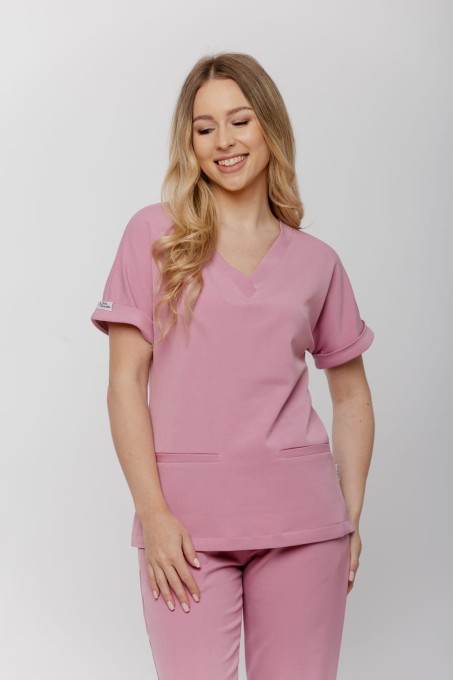 Bluzka medyczna damska BASIC kolor Velvet Kiss